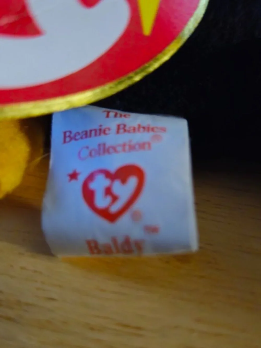 Ty Beanie Baby Baldy The Eagle Tags In Tact